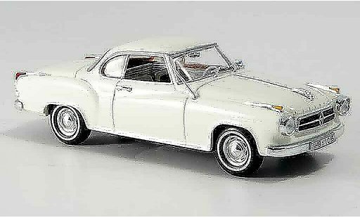 Borgward Isabella coupe 1/43 Minichamps blanche 1958 miniature