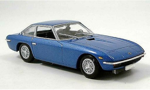 Lamborghini Islero Base 1/43 Minichamps bleu 1968 miniature