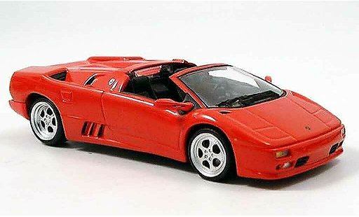 Lamborghini Diablo Roadster 1/43 Minichamps rouge 1994 miniature