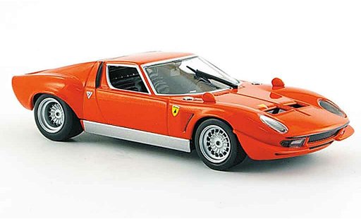 Lamborghini Miura Jota 1/43 Minichamps rouge 1970 miniature
