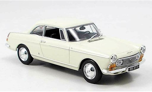 Peugeot 404 coupe 1/43 Minichamps creme 1962 miniature