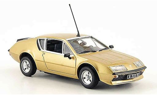 Alpine A310 rallye 1/43 Minichamps cuivre 1976 miniature