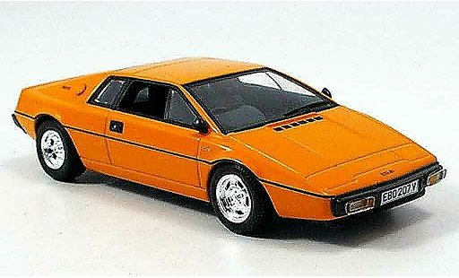 Lotus Esprit Base 1/43 Minichamps orange 1978 miniature