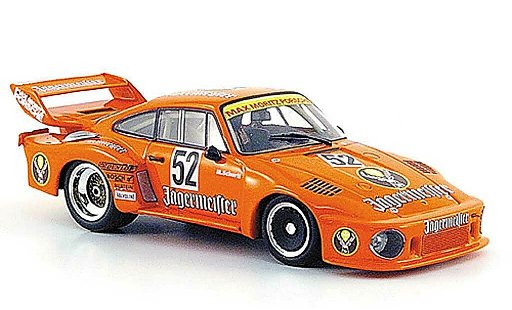 Porsche 935 1977 1/43 Minichamps No.52 Max Moritz Jagermeister M.Schurti DRM Zolder miniature