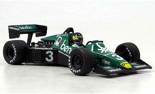 Ford F1 1983 1/43 Minichamps Tyrrell 012 Alboreto GP Niederlande miniature