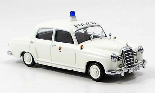 Mercedes 180 Base 1/43 Minichamps police Trier miniature