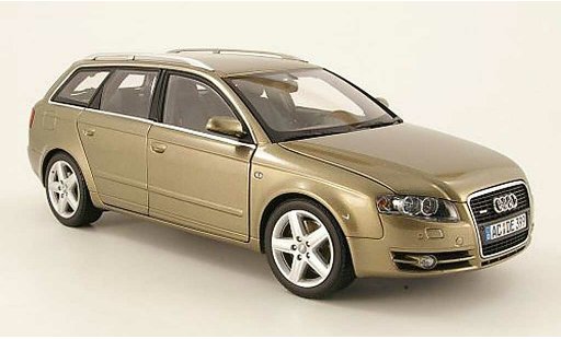 Audi A4 avant 1/18 Minichamps beige 2005 miniature