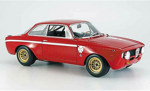 Alfa Romeo Giulia gt junior 1300 1/18 Minichamps GTA rouge 1970 miniature