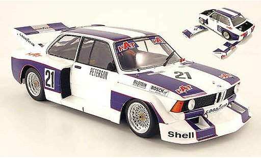Bmw 320 Gr.5 1/18 Minichamps E21 i gr. 5 no.21 hat r.peterson drm 1977 miniature