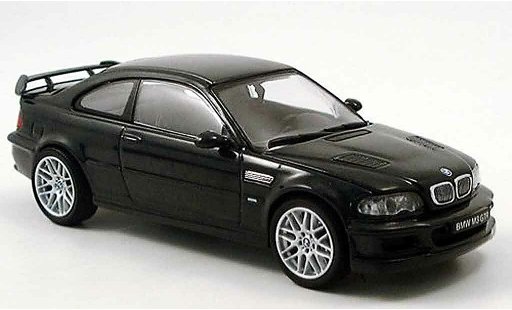 Bmw M3 coupe 1/43 Kyosho GTR E46 verte Strassenversion miniature