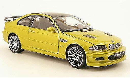 Bmw M3 GTR 1/18 Kyosho E46 verte jaune miniature