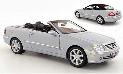 Mercedes Classe CL Cabriolet 1/18 Kyosho K grise metallisee 2003 miniature