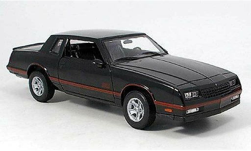 Chevrolet Monte Carlo SS 1/18 Welly noir 1987 miniature