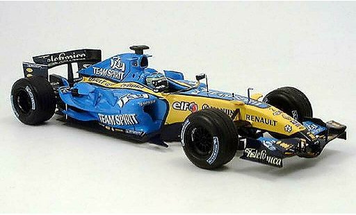 Renault F1 2006 1/18 Hot Wheels r25 g.fisica miniature