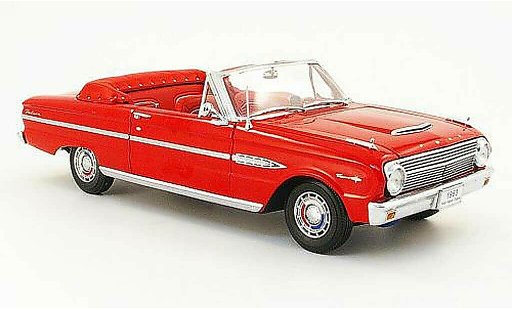 Ford Falcon Cabriolet 1/18 Sun Star rouge 1963 miniature