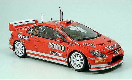 Peugeot 307 WRC 1/18 Sun Star no.8 toatl martin rallye monte carlo 2005 miniature