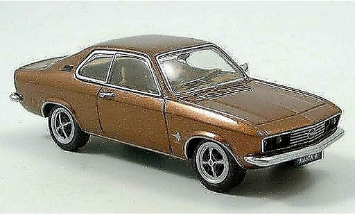 Opel Manta A 1/43 Schuco bronze miniature