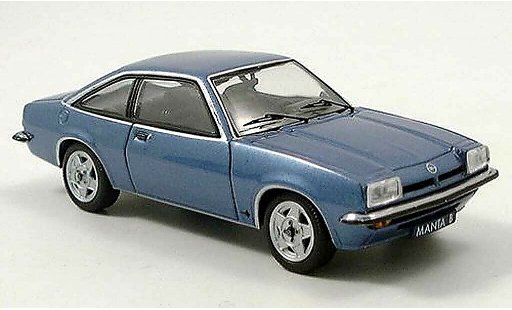 Opel Manta B B 1/43 Schuco bleue miniature
