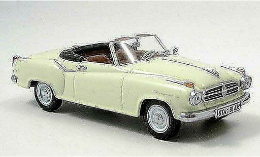Borgward Isabella cabriolet 1/43 Norev Cabrio beige miniature