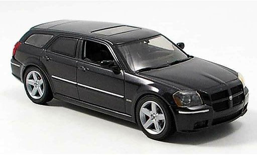 Dodge Magnum 2006 1/43 Norev SRT8 noire miniature