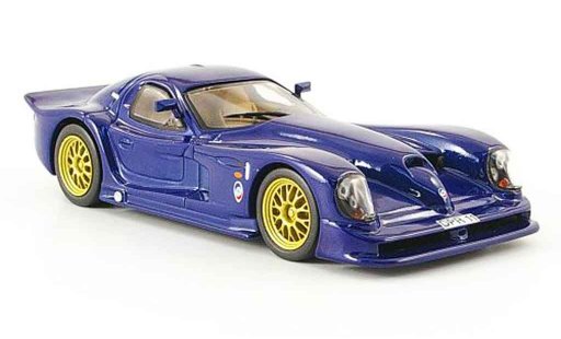Panoz Esperante Le Mans 1/43 IXO GTR bleu miniature