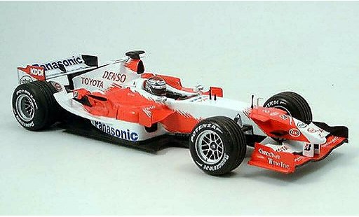 Toyota F1 Showcar 1/18 Minichamps panasonic j.trulli presentation 2006 miniature