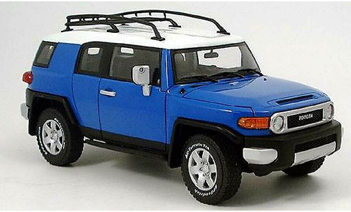 Toyota FJ Cruiser Base 1/18 Autoart bleu miniature