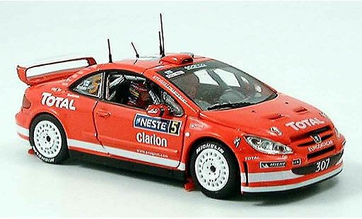 Peugeot 307 WRC 1/43 Vitesse gronholm rallye 2004 miniature