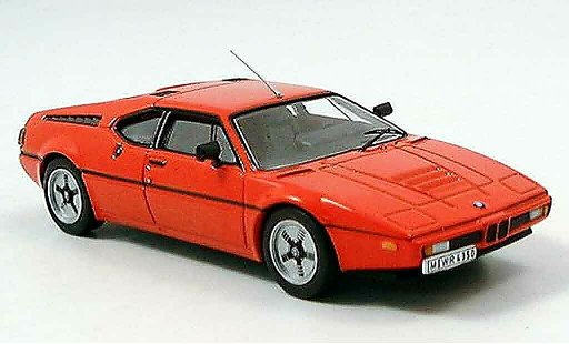 Bmw M1 1978 1/43 IXO rouge miniature