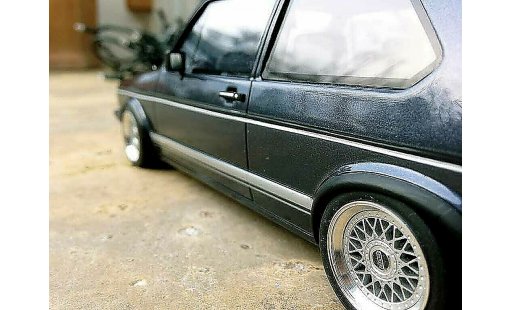 Volkswagen Golf GTI 1/18 Ottomobile 1800 Plus Jantes BBS RM miniature