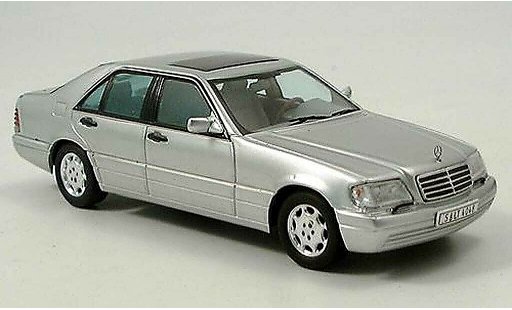 Mercedes Classe S 500 1/43 Spark (W140) grise miniature