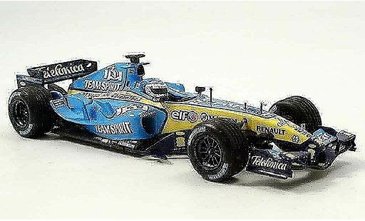 Renault F1 2006 1/43 Minichamps team show car miniature