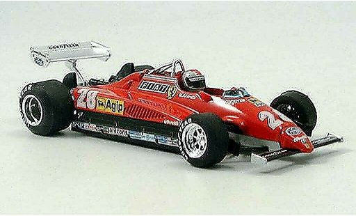 Ferrari 126 C2 1/43 Brumm Turbo No.28 GP Italien Monza miniature