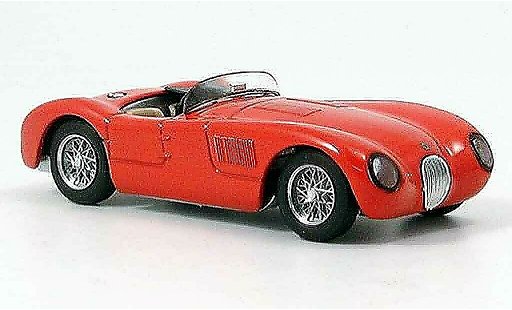 Jaguar C-Type Stradale 1/43 Brumm rouge miniature
