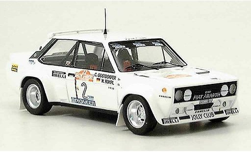 Fiat 131 Abarth 1/43 Trofeu Jolly Club San Remo Rohrl Geistdorfer 1980 miniature