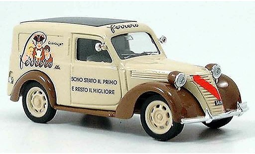 Fiat 1100 Furgone 1/43 Brumm Ferrero Lieferwagen miniature
