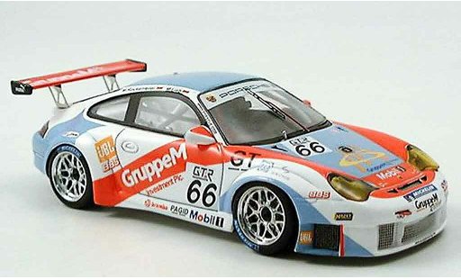 Porsche 911 GT3 RSR 1/43 Spark No.66 FIA GT 2 Klasse Meister 2005 miniature
