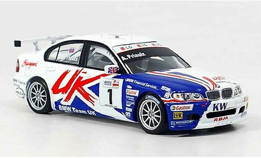 Bmw 320 WTCC 1/43 Minichamps E46 i A.Prilaux Champion 2005 miniature