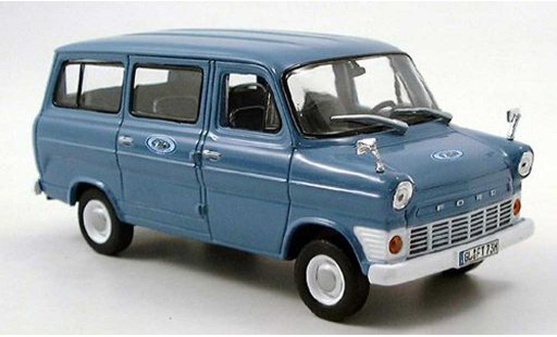 Ford Transit Bus 1/43 Norev bleu 1969 miniature