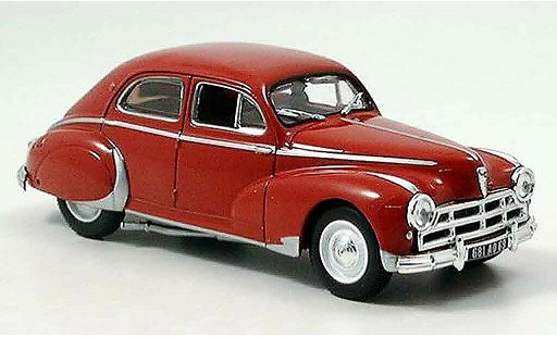 Peugeot 203 Berline 1/43 Norev darl mat rouge 1953 miniature