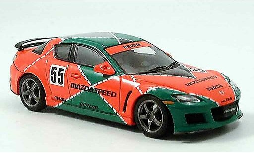 Mazda RX8 Speed RX8 1/43 Autoart RX 8 Le Mans livery verte orange miniature
