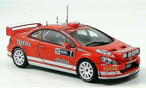 Peugeot 307 WRC 1/43 Autoart no.7 gronholm rallye Allemagne 2005 miniature