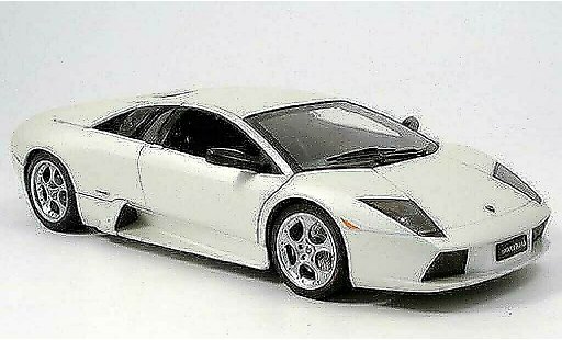 Lamborghini Murcielago Base 1/18 Autoart blanche 2001 miniature