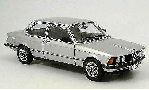Bmw 323 coupe 1/18 Autoart e21 grise 1977 miniature