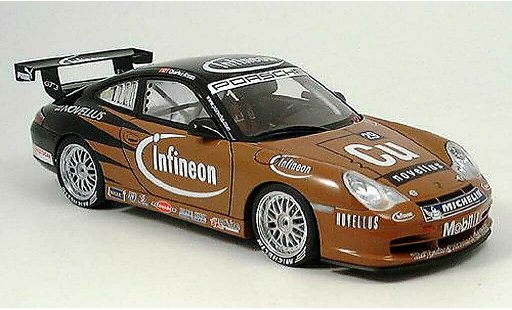 Porsche 911 GT3 1/18 Autoart R kwan no.1 asian carrera cup 2004 miniature