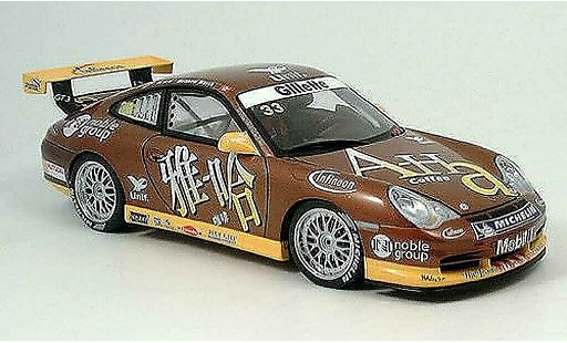 Porsche 911 GT3 1/18 Autoart R marsh no.1 asian carrera cup 2004 miniature