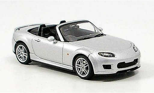 Mazda MX5 2006 1/43 Autoart MX 5 Roadster US Version grise metallisee miniature