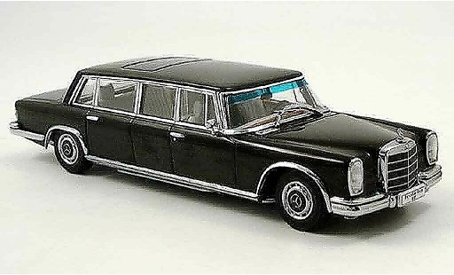 Mercedes 600 Pullman 1/43 Autoart (W 100) noire miniature