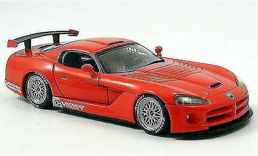 Dodge Viper Competition 1/43 Autoart Car Plain Body rouge 2004 miniature