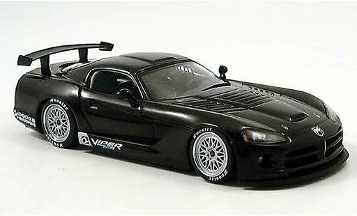 Dodge Viper Competition 1/43 Autoart Car Plain Body noire 2004 miniature
